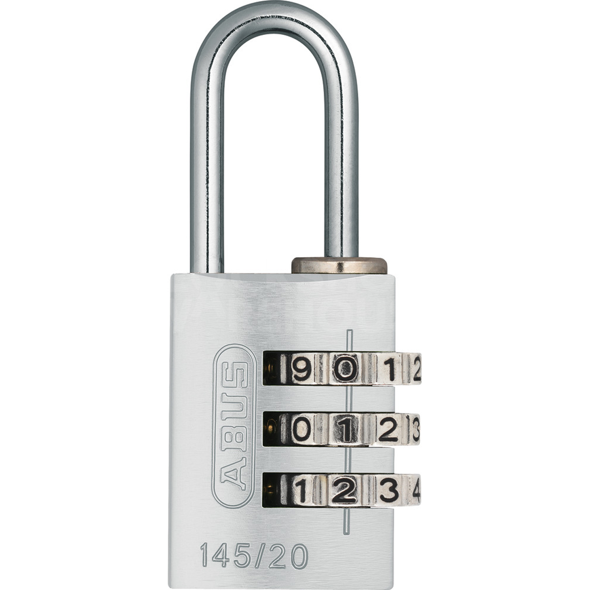 Gallery Image: ABUS 145/20 Aluminium Combination Padlock