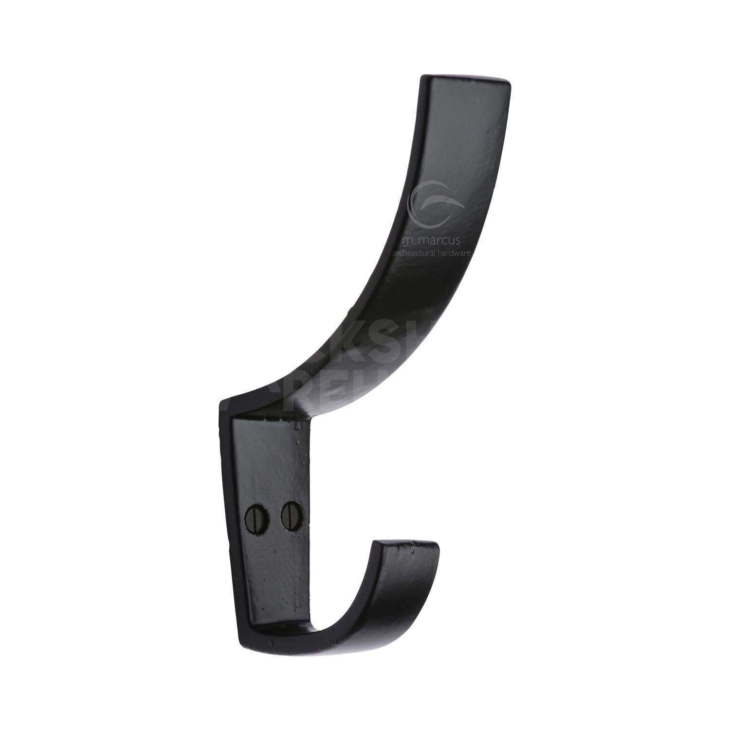 Rustic Black Iron Hat & Coat Hook by M Marcus