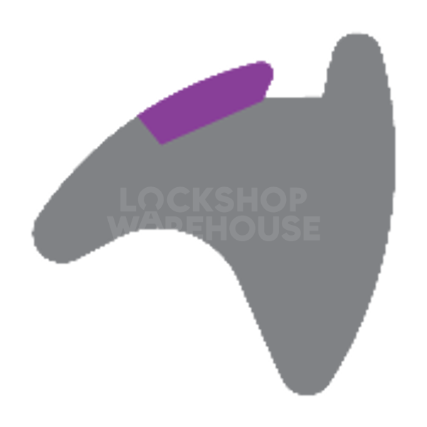 REDDIPLEX UPVC 7.2mm Purple Wedge Gasket To Suit UPVC Doors & Windows - 7.2mm