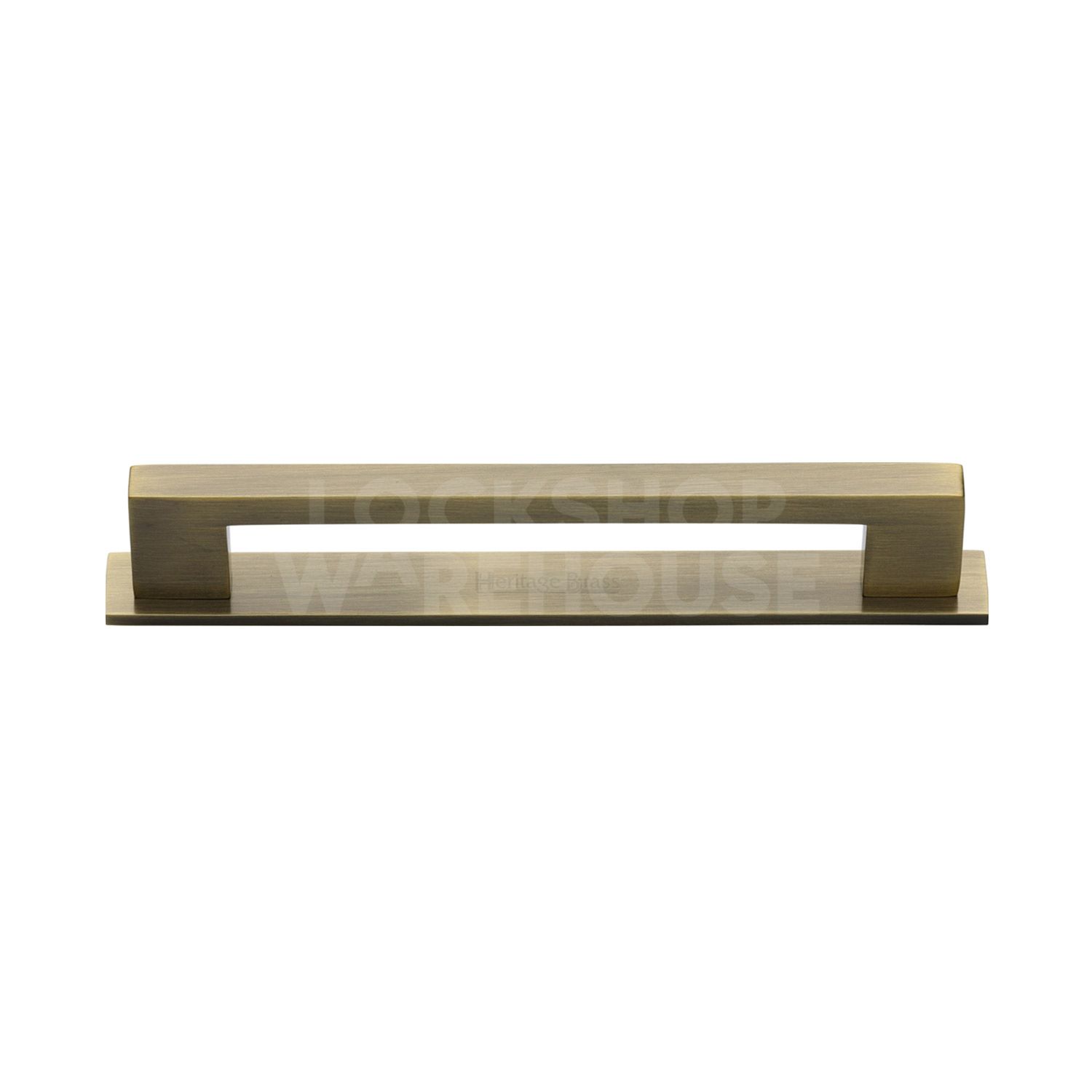Metro Cabinet Pull Handle with Plate