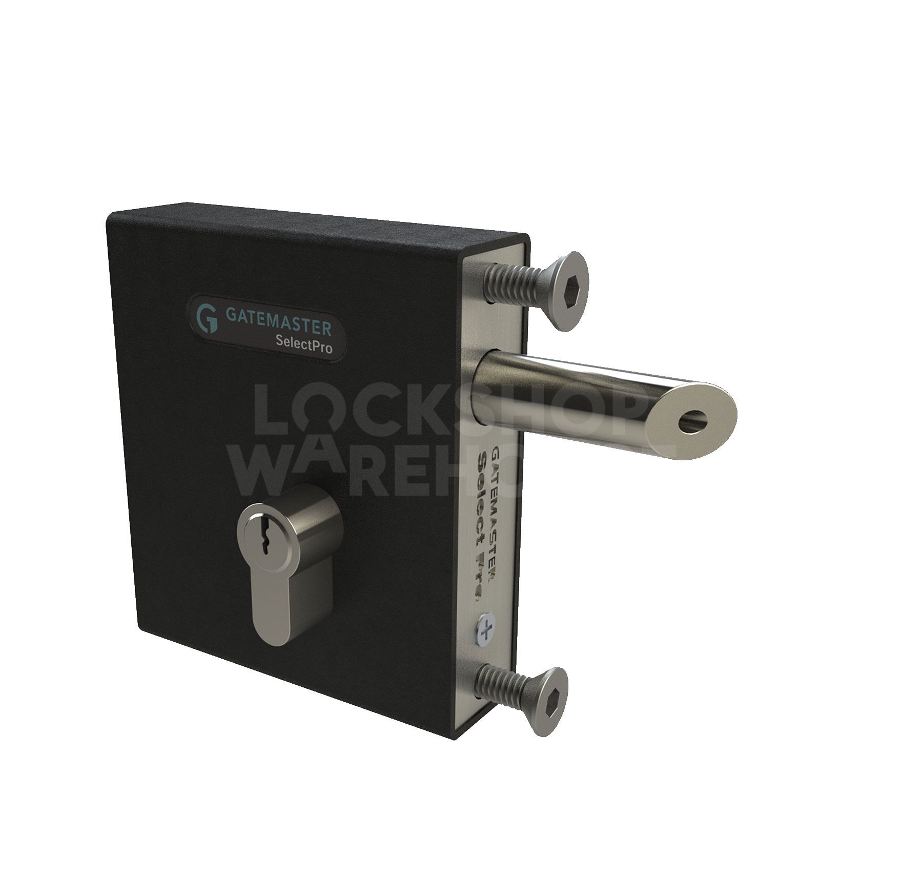 Gatemaster SelectPro Bolt-On Long Throw Keylatch Keyed Gate Lock