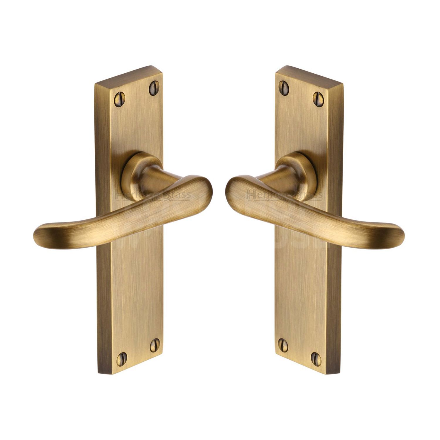 Traditional Windsor Door Handles (Pair) by Heritage Brass