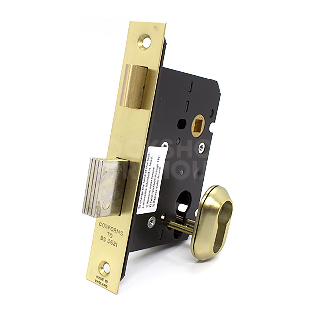 Imperial G7130 BS3621 Euro Profile Cylinder Sashlock with Security Escutcheons
