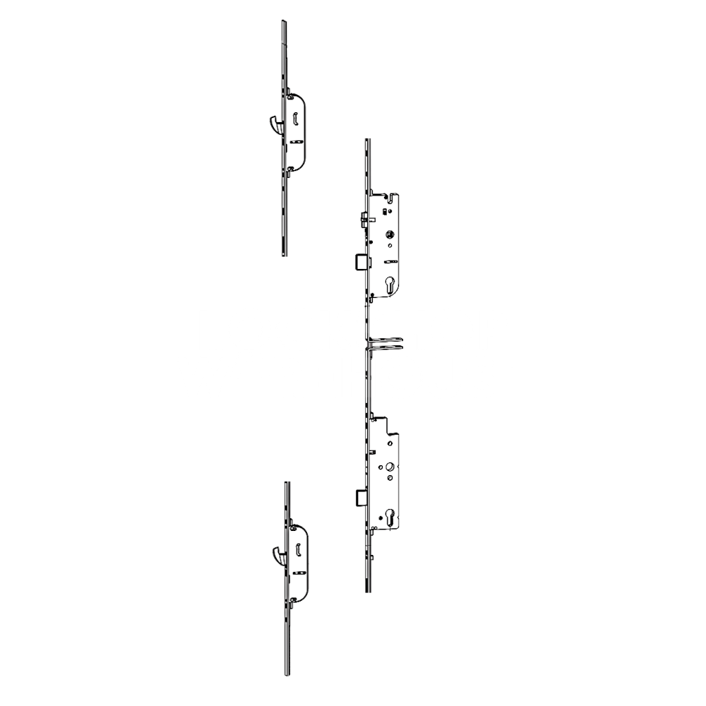 Maco C-TS Stable Door Lock Set