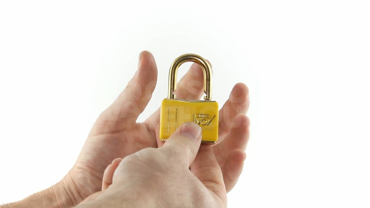 Gallery Video: ABUS T84 Inox Brass Padlock 30mm