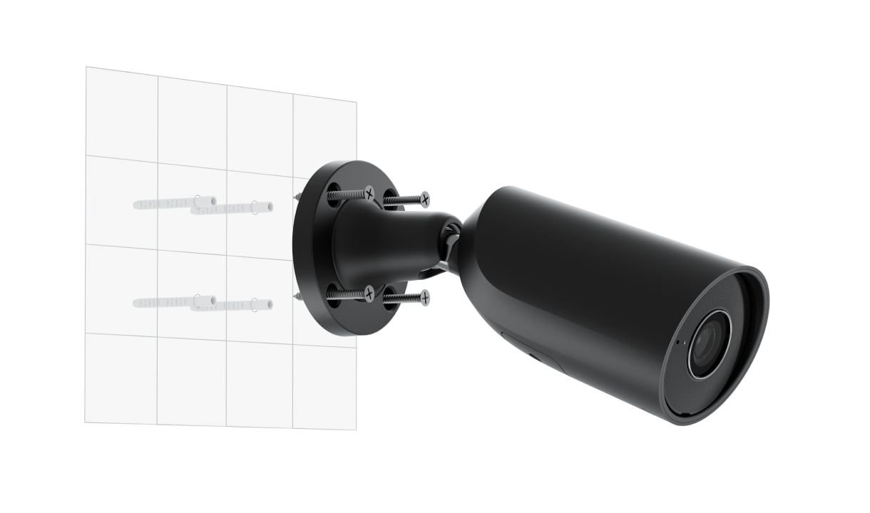 Ajax camera mounting and servicing details