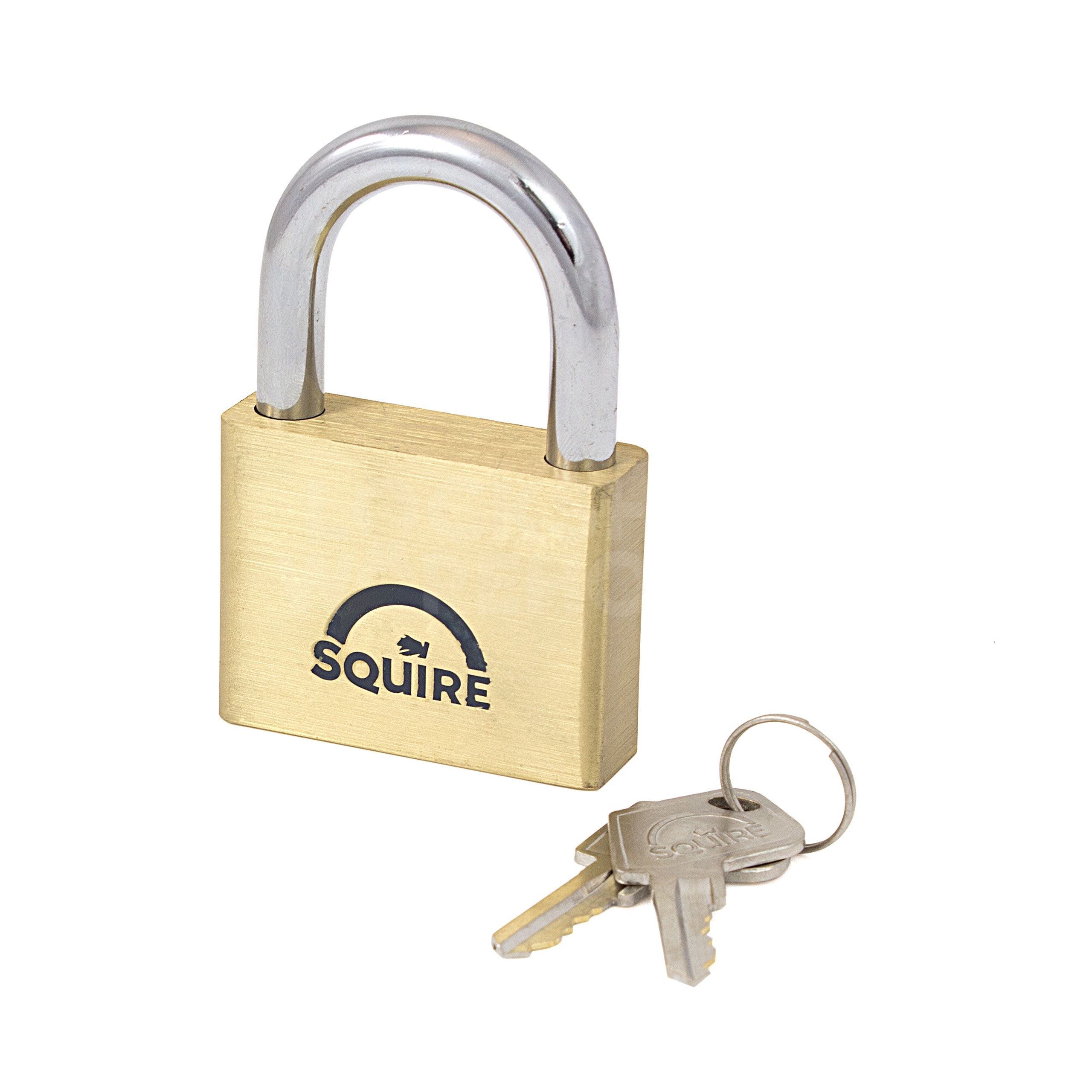 SQUIRE LN60 - 60mm - Brass Padlock