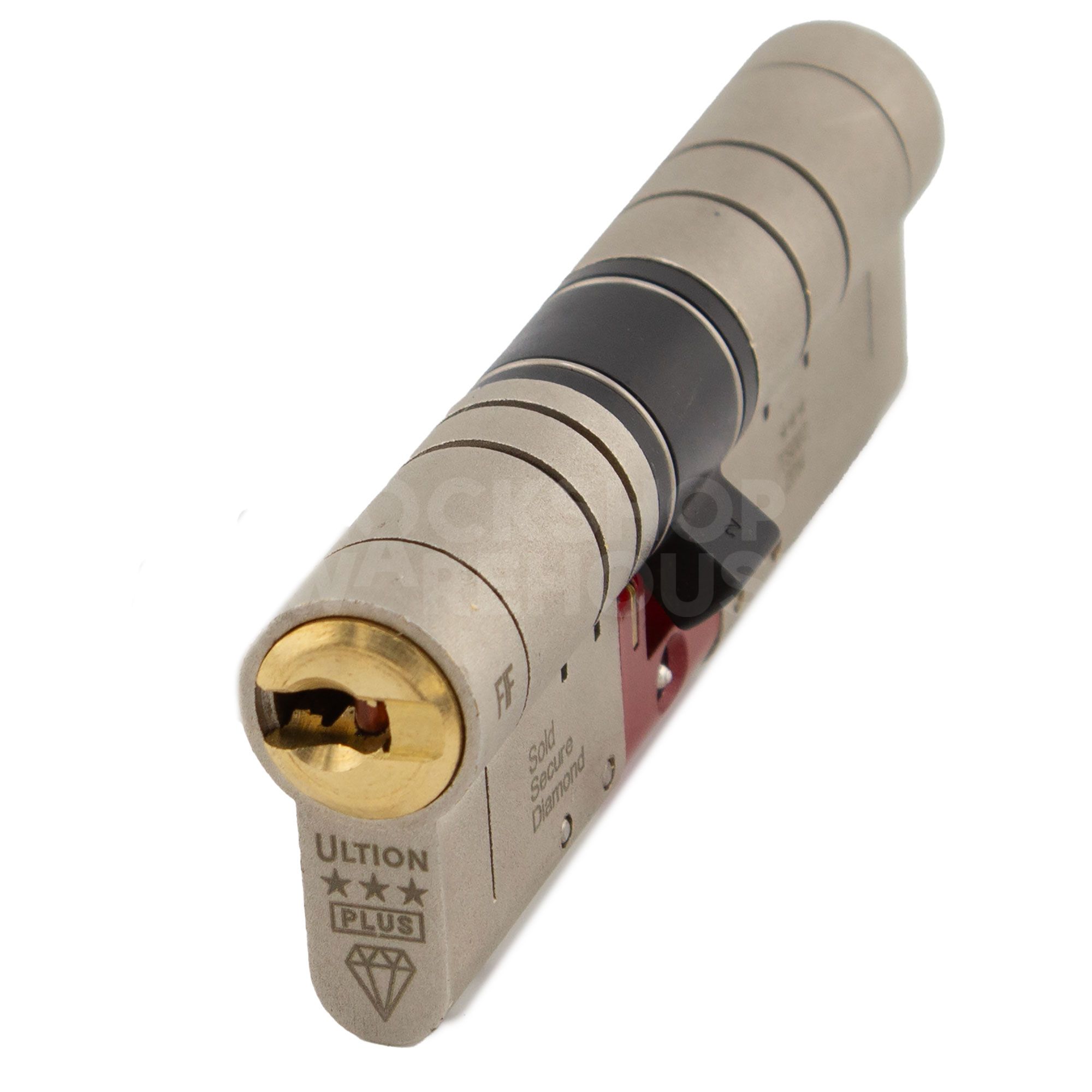 Ultion Euro Double Cylinder - WXM Range 3 Star Plus Kitemarked TS007