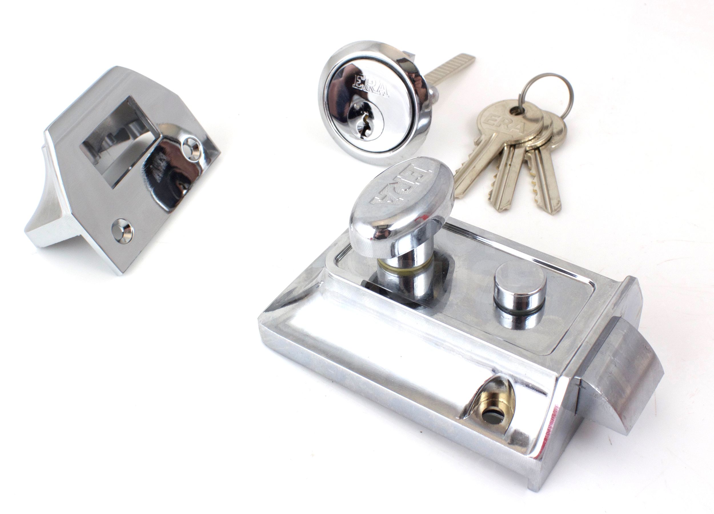 ERA 133 TRADITIONAL NIGHTLATCH 60MM - REVERSED