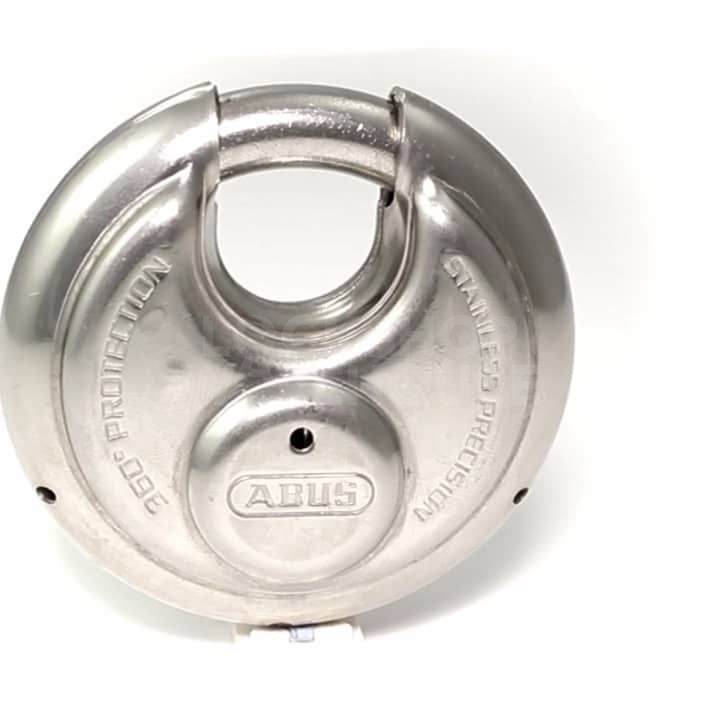 Gallery Video: ABUS 24IB/70 Stainless Steel Padlock - 70mm