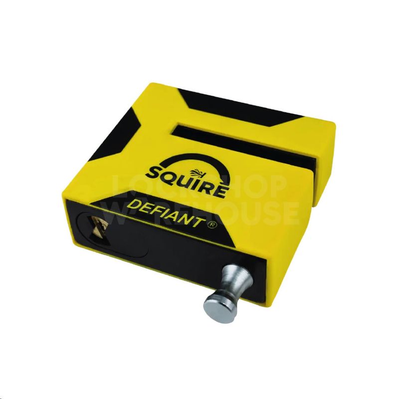 Gallery Image: SQUIRE Defiant Motor Cycle Brake Disc Lock - Angle Grinder Resistant