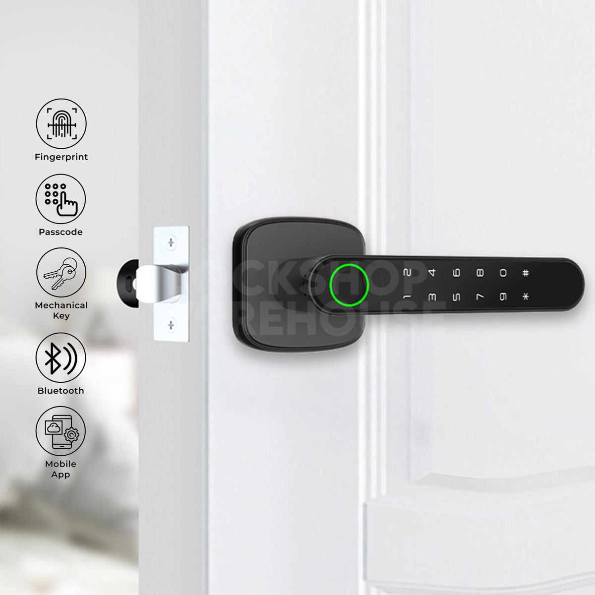Gallery Image: DORIX Smart Handle Lock DXSL10