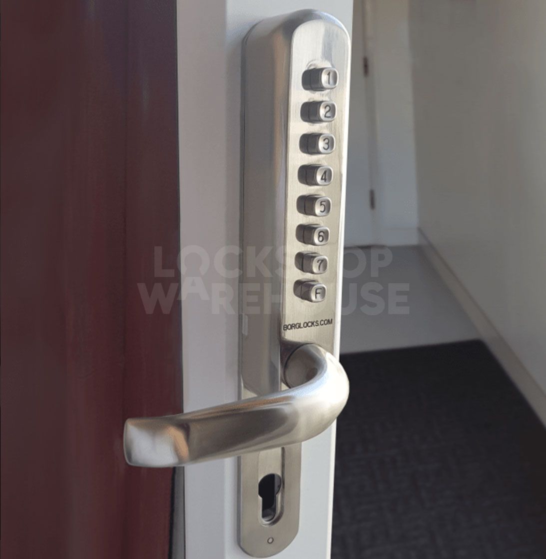 Gallery Image: BORG LOCKS BL6100 Narrow Style Digital Lock With UPVC Extension