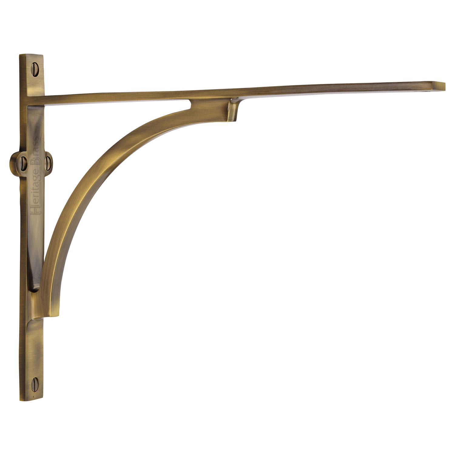Heritage Brass Arch Shelf Bracket