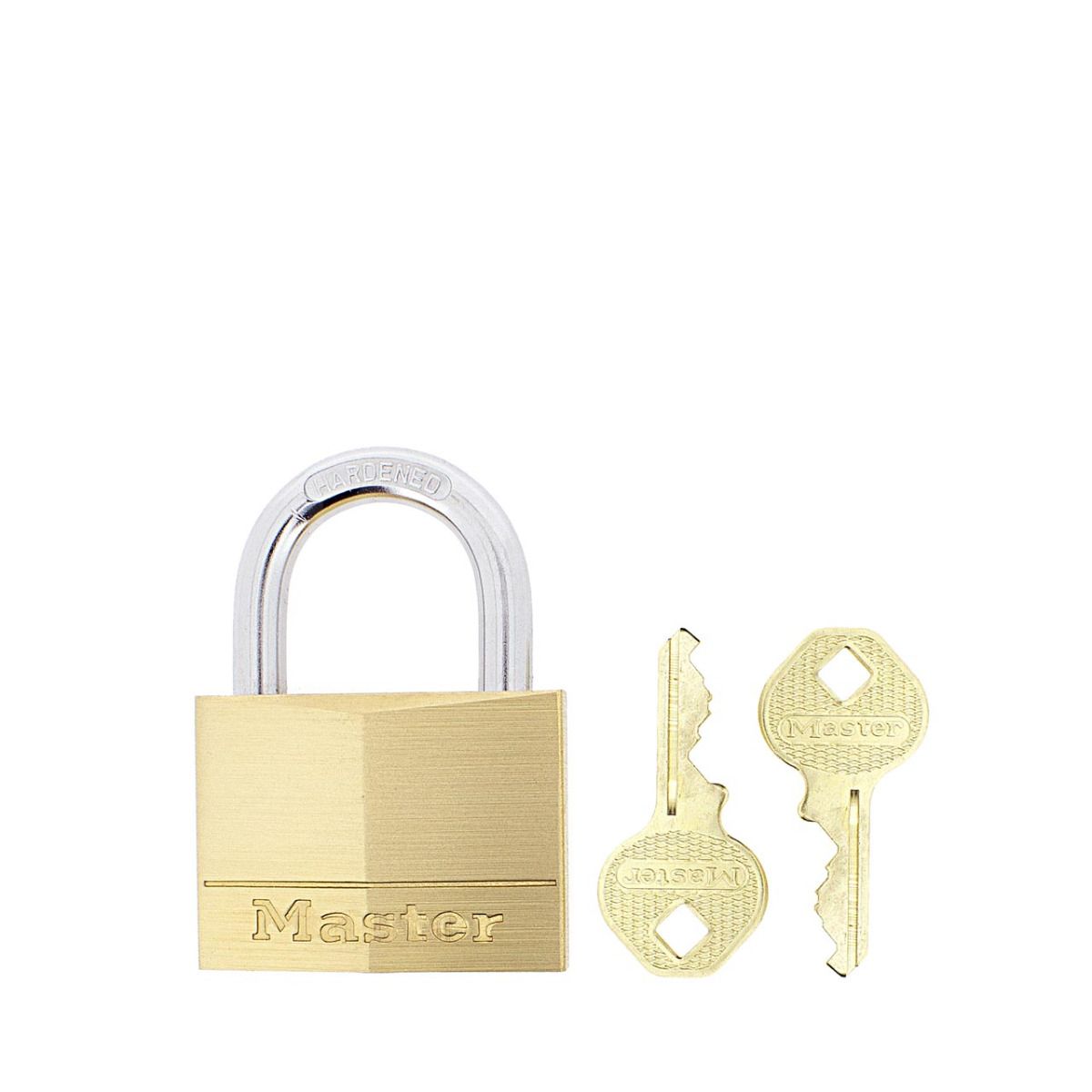 Gallery Image: Master Lock 150D - 50mm Brass Padlock