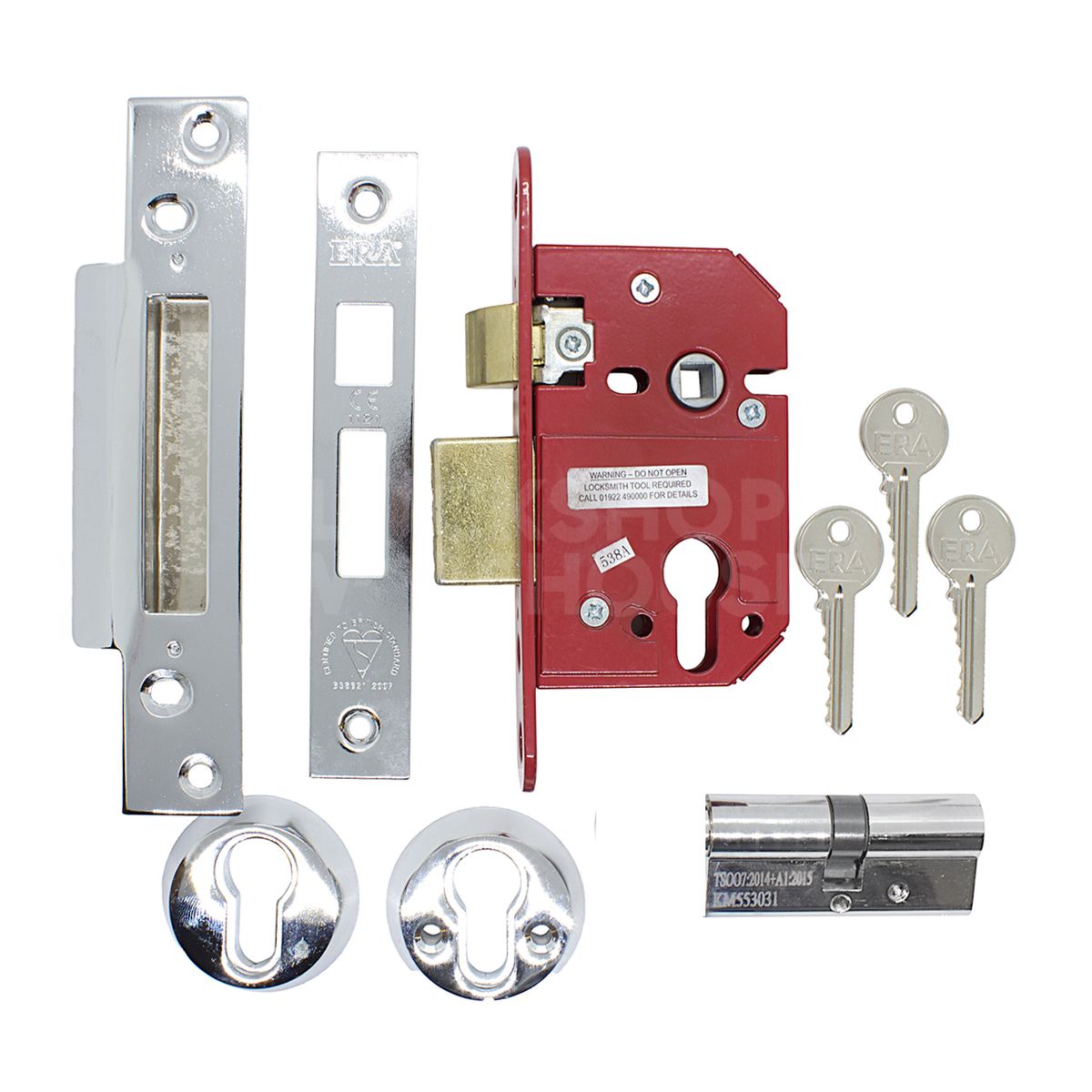 Gallery Image: ERA Euro Double Cylinder Mortice Sashlock - BS3621