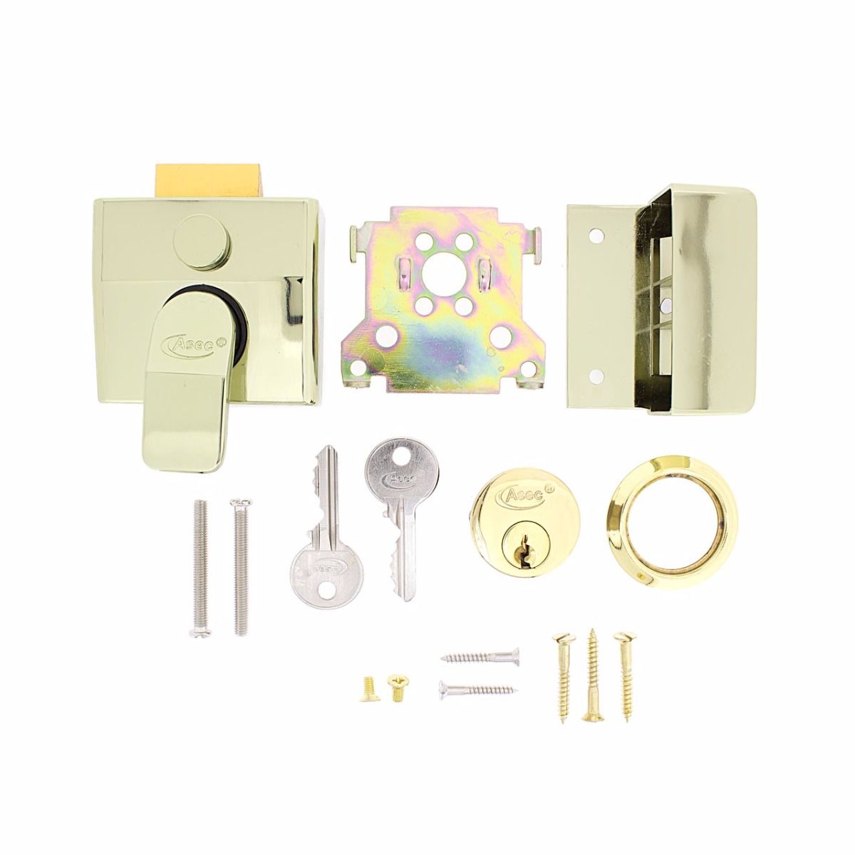 Dimensions Image: Asec Nightlatch 40mm