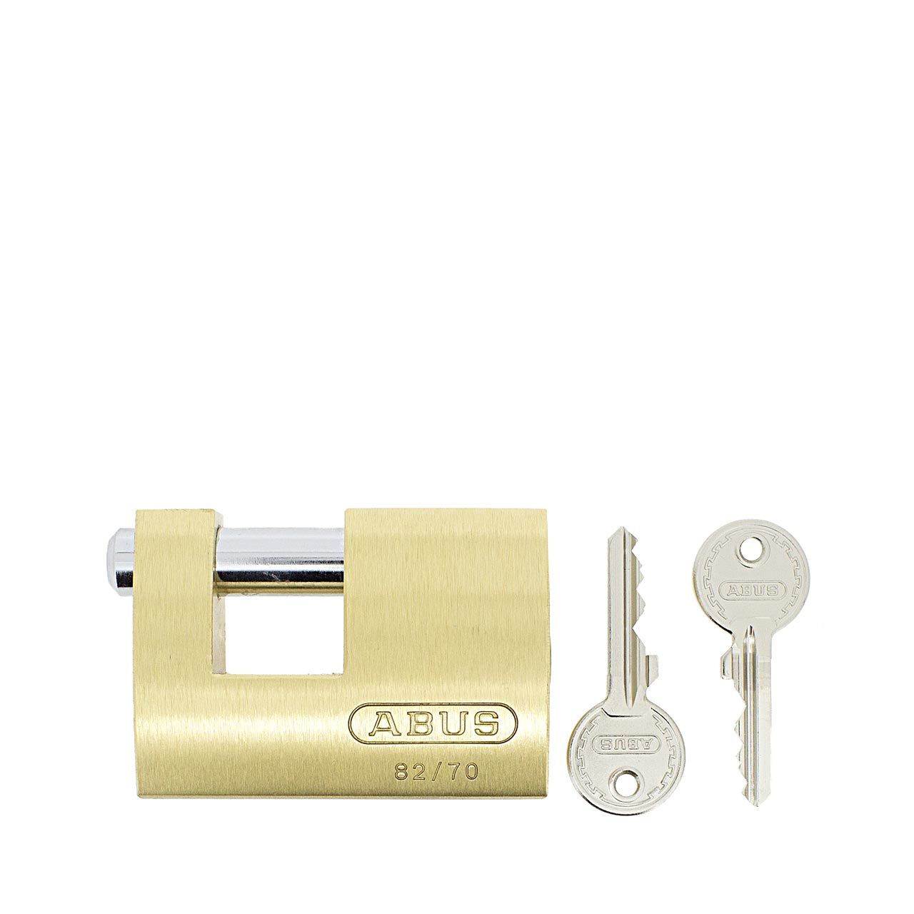 Dimensions Image: ABUS 82/70 Shutter Padlock