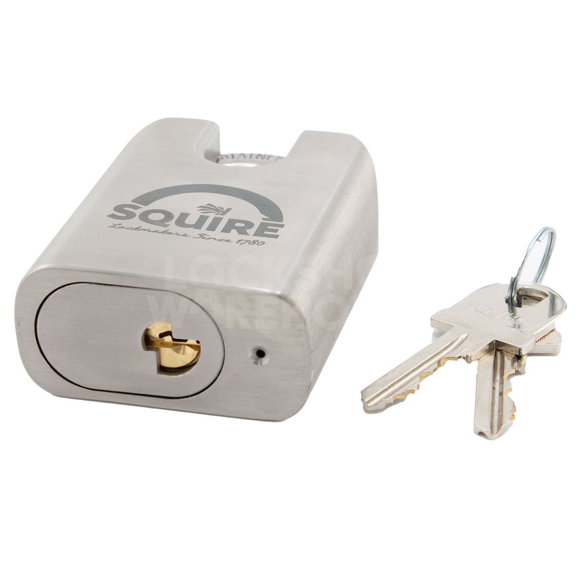 Gallery Image: SQUIRE Stronghold® ST65CS - Closed Shackle - Stainless Steel Padlock