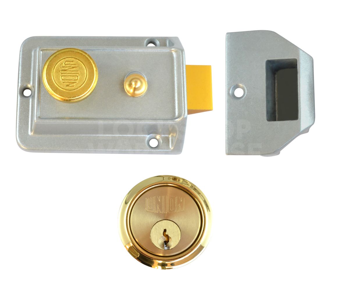 Gallery Image: Union 1022 Traditional Security Rim Lock 60mm