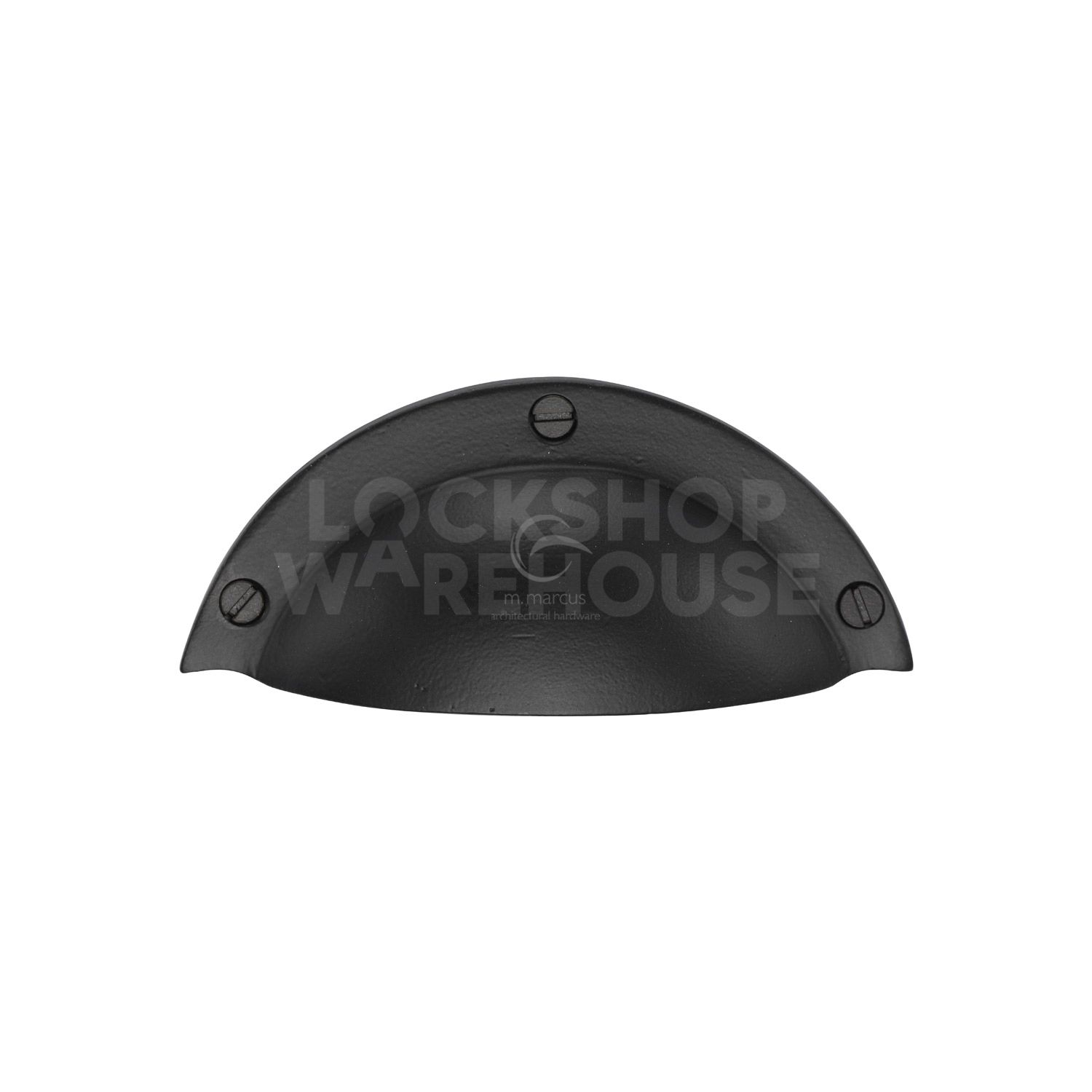 Matt Black Iron Traditional Cabinet Drawer Pull