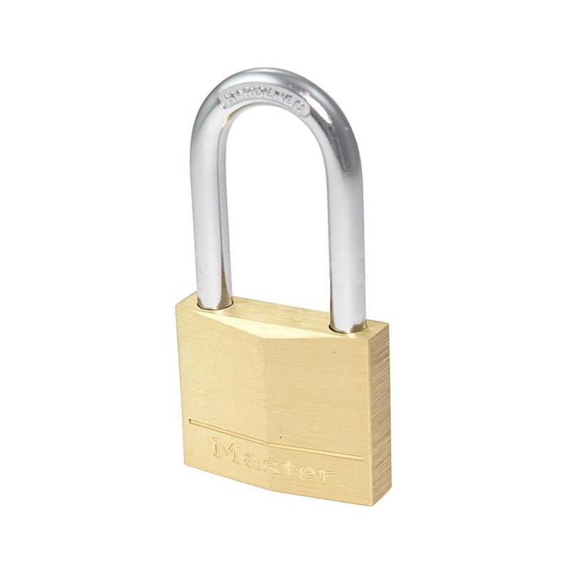 Gallery Image: Master Lock 140LFD - 40mm Brass Padlock with 38mm long shackle