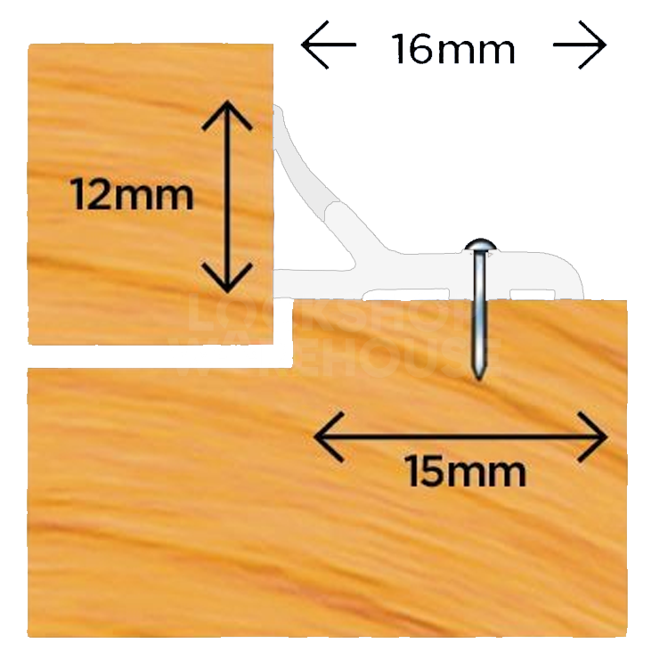 EXITEX Windor Pin Fixed Dualhard Door Seal