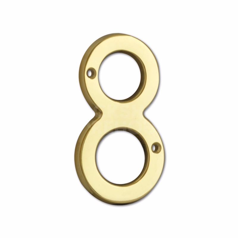 Gallery Image: Brass Numbers