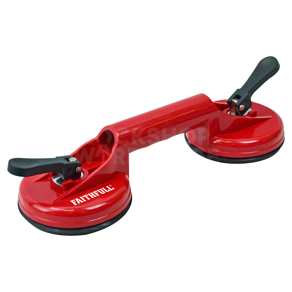 FAITHFULL Double Pad Suction Lifter - FAISUCPAD2