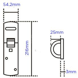 Gallery Image: Squire No .8 Hasp and Staple