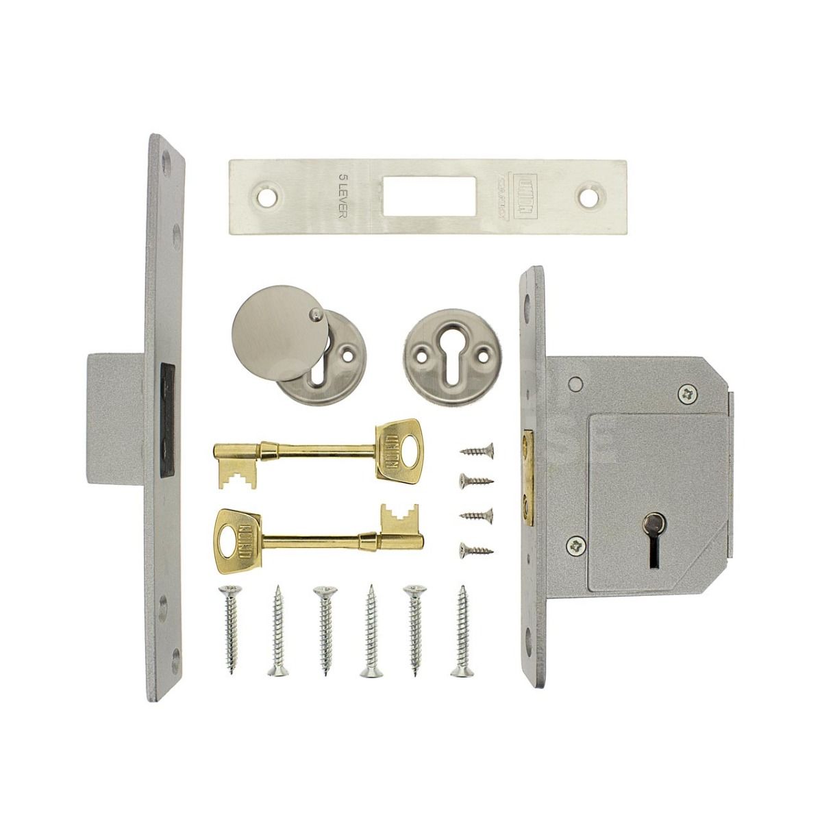 Dimensions Image: Union 3G114 Mortice Deadlock (Old Style)