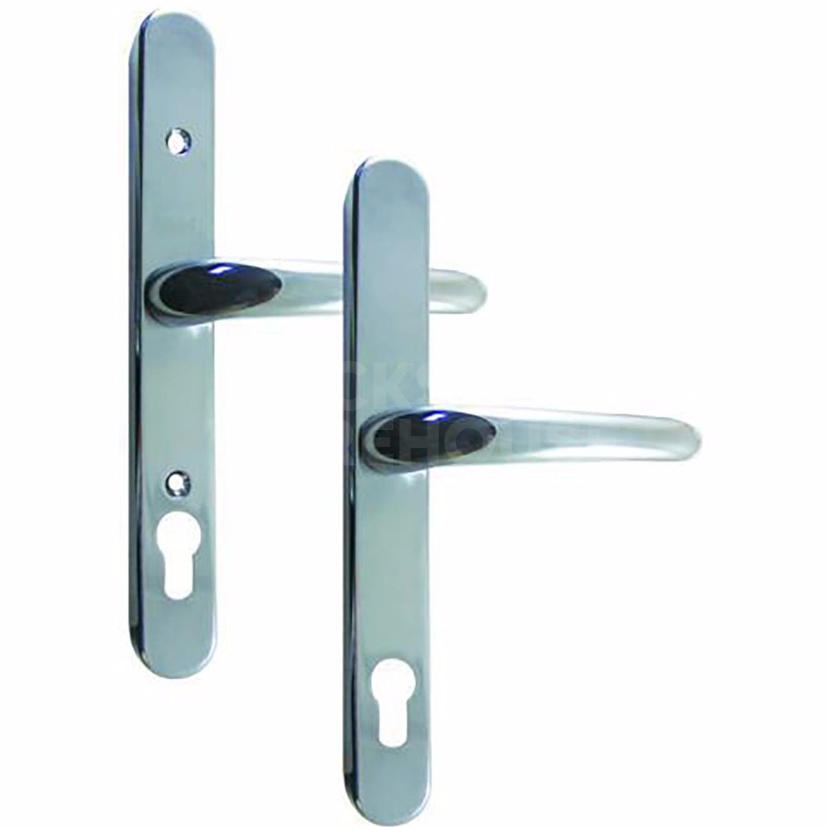 Gallery Image: Yale UPVC lever handle set