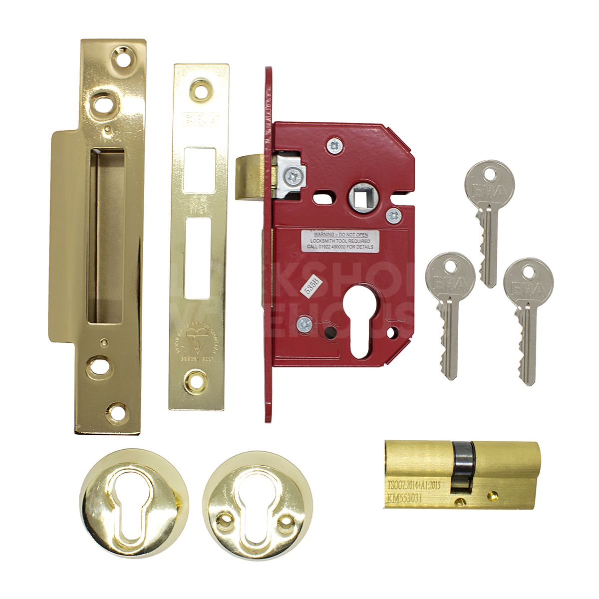 Gallery Image: ERA Euro Double Cylinder Mortice Sashlock - BS3621