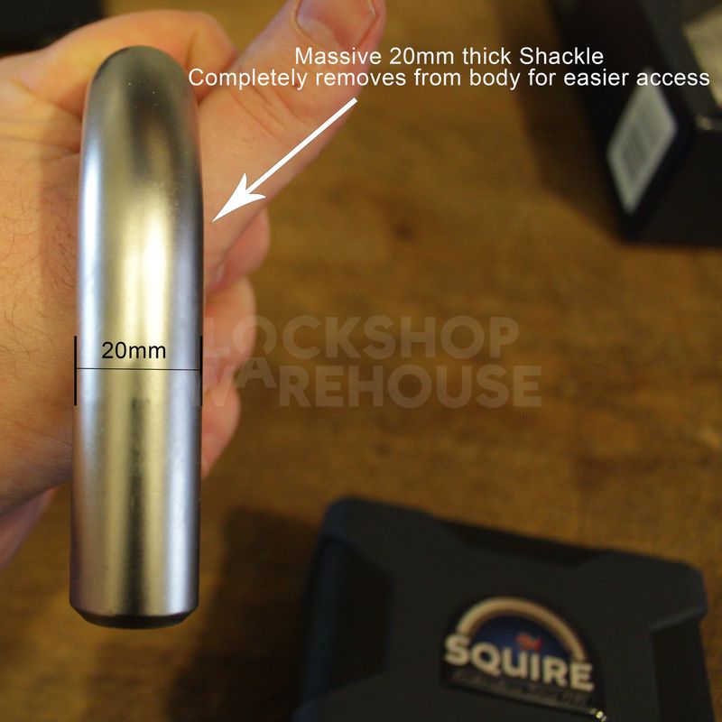 Gallery Image: SQUIRE SS100S Stronghold® Open Shackle Padlock