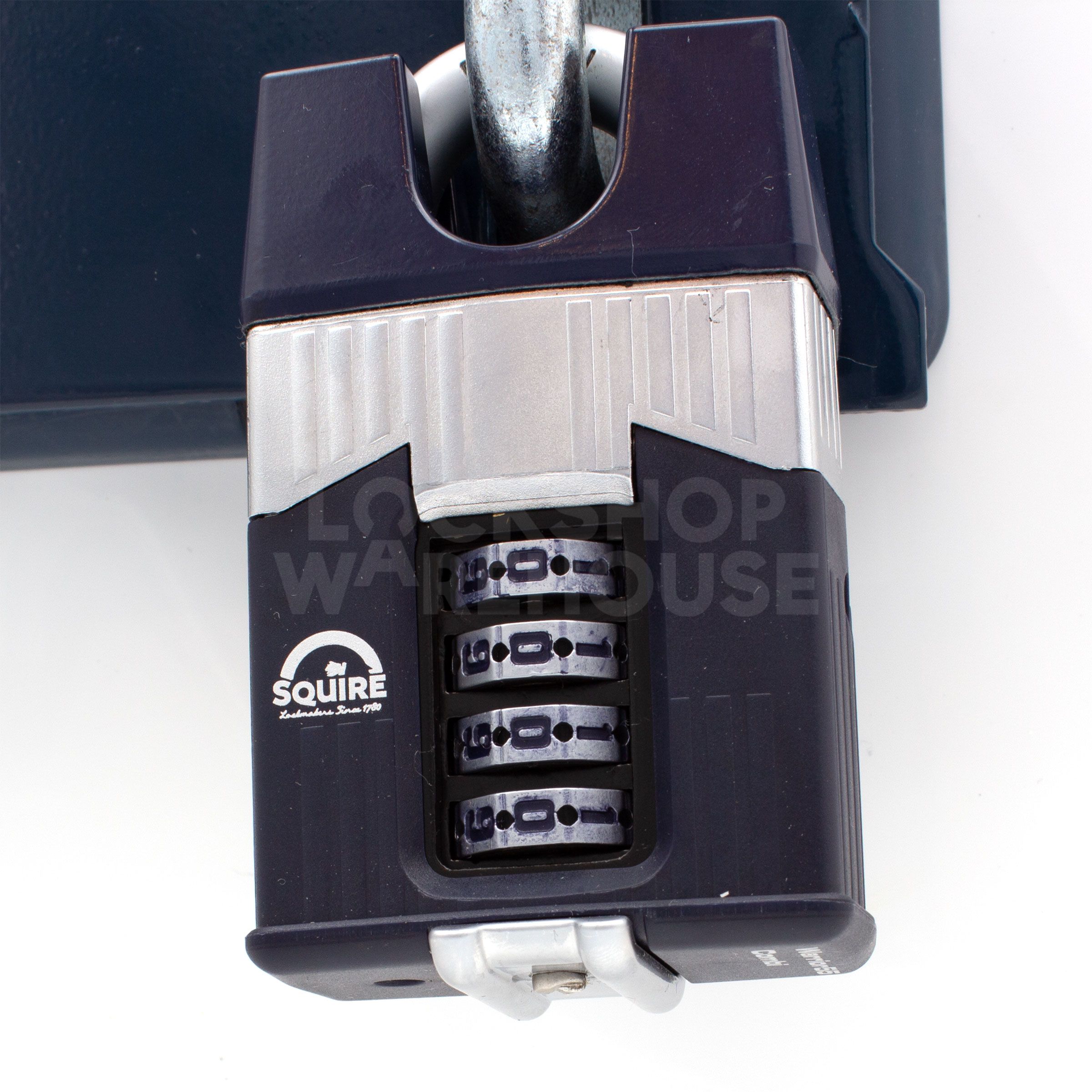 SQUIRE Warrior WAR55 Closed Shackle Combination Padlock