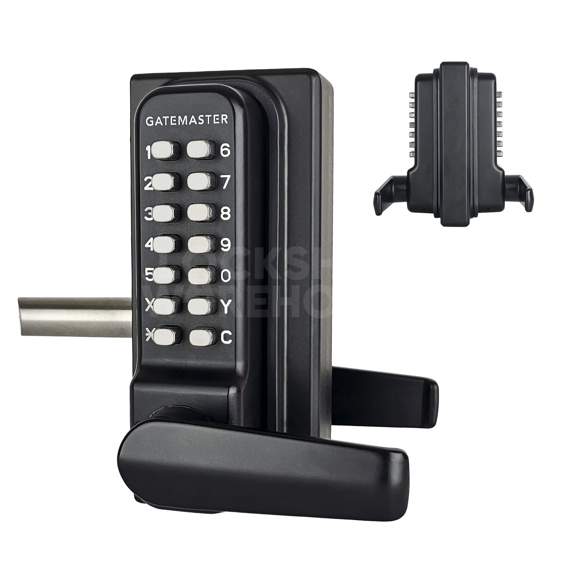 Gatemaster Superlock 2.0 Double-Sided Keypad Code Gate Lock with RapidReset