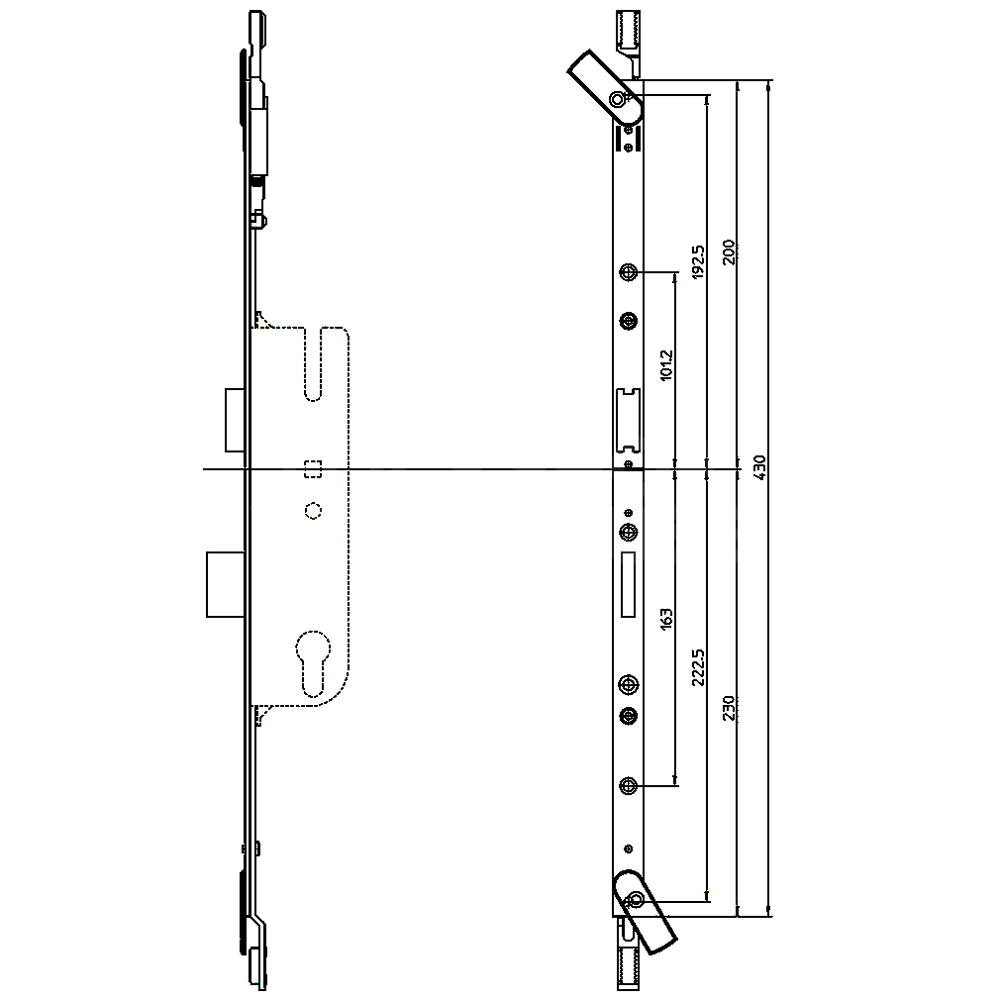 Chameleon Adaptable Multipoint Repair Lock