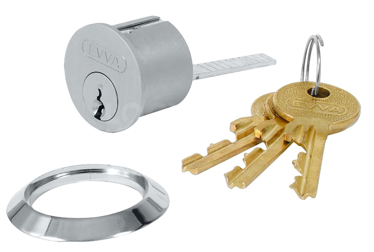 Dimensions Image: EVVA Replacement Rim Cylinder