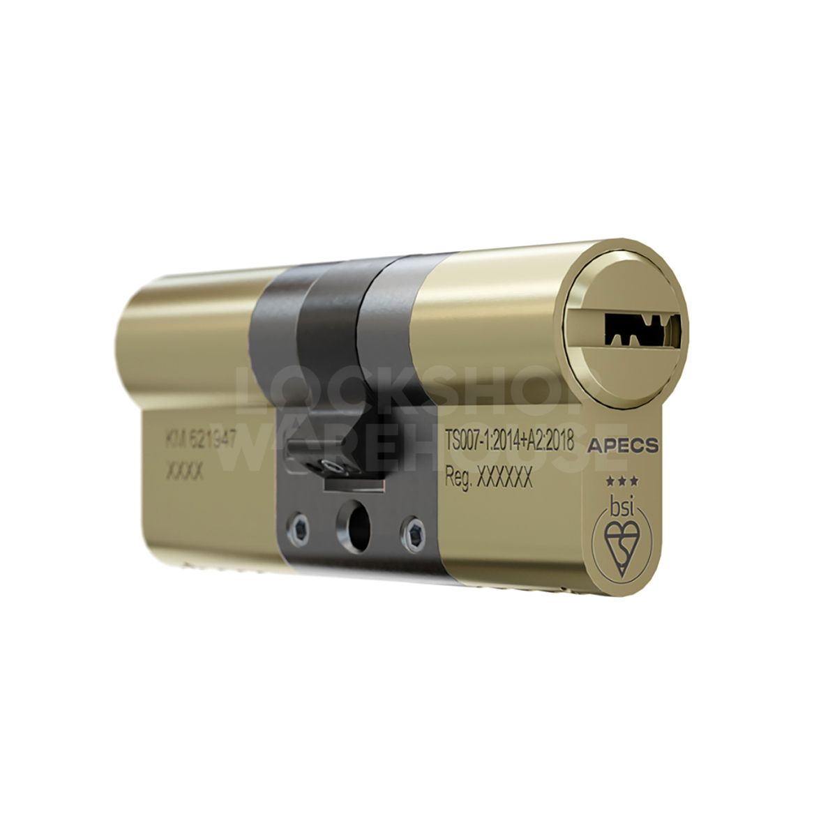 Gallery Image: Apecs 3 Star Kitemarked Euro Double Cylinder - AP Range