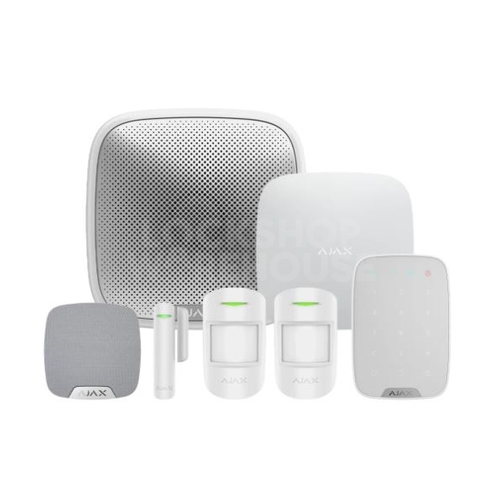 Ajax Kit 5 Hub 2 (2G) Alarm Kit with Keypad