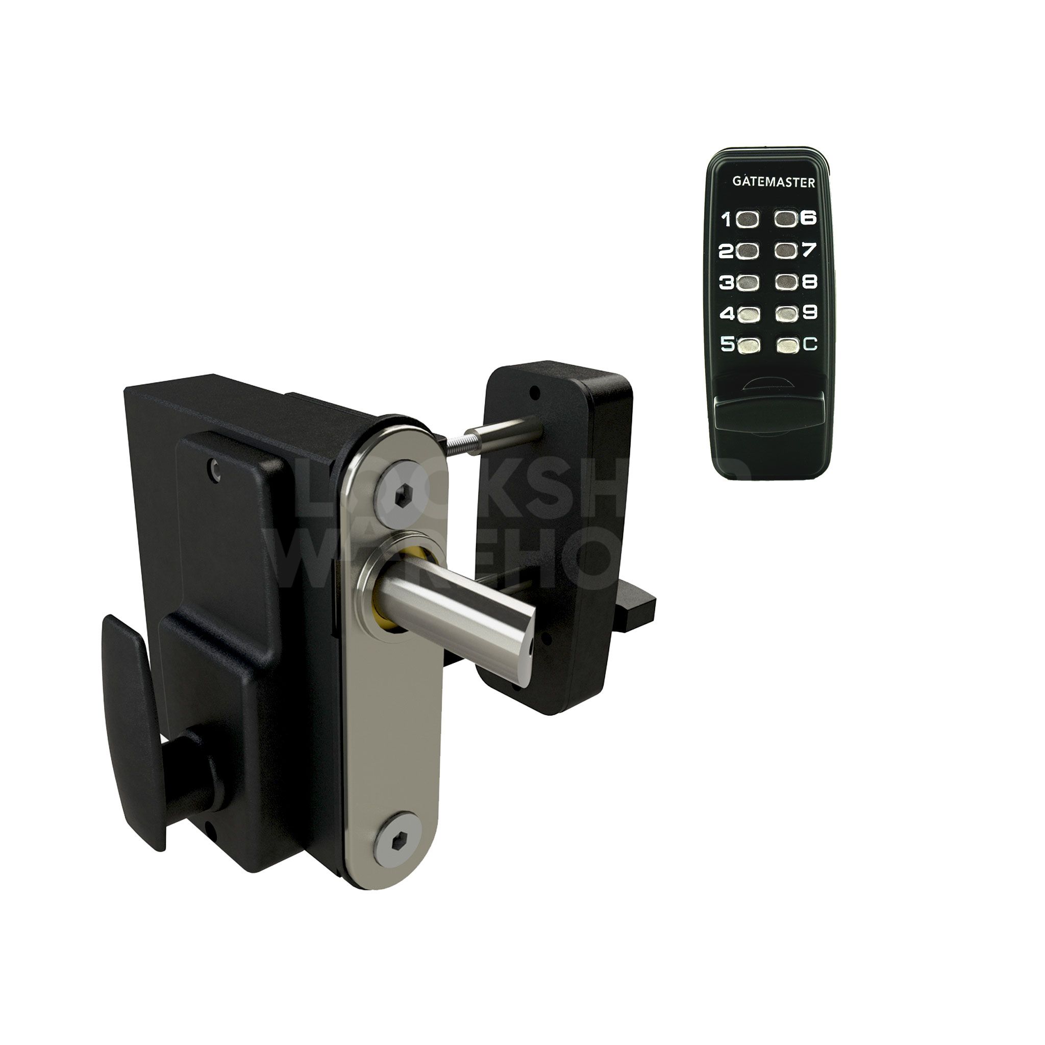 Gatemaster SelectPro Surface Mounted Single-Sided Keypad Code Gate Lock