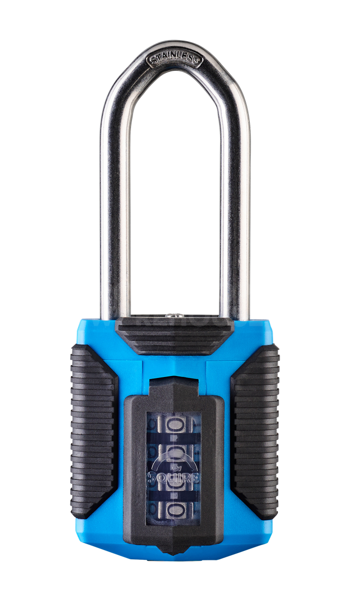 Gallery Image: Squire CP50 - ATLS - All Terrain Combination Padlock - Stainless Steel Shackle- 63mm Long Shackle