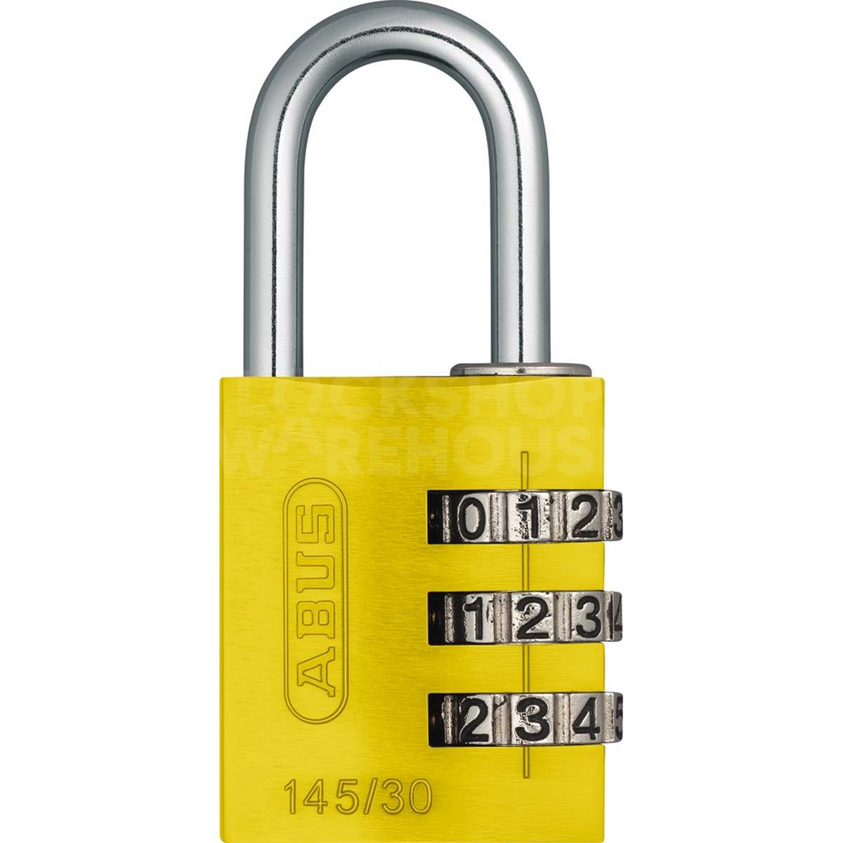 Gallery Image: ABUS 145/30 Aluminium Combination Padlock