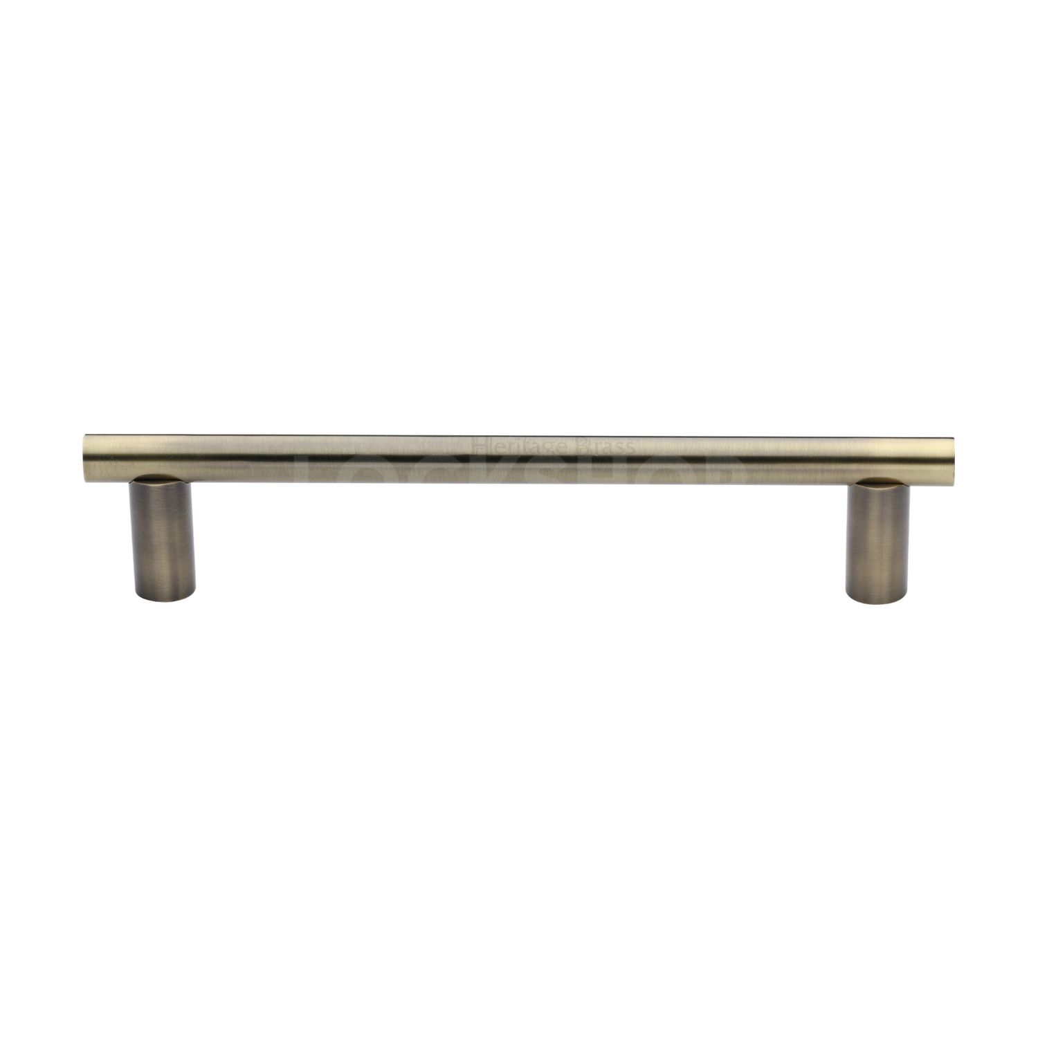 Modern Round Bar Door Pull Handle by Heritage Brass
