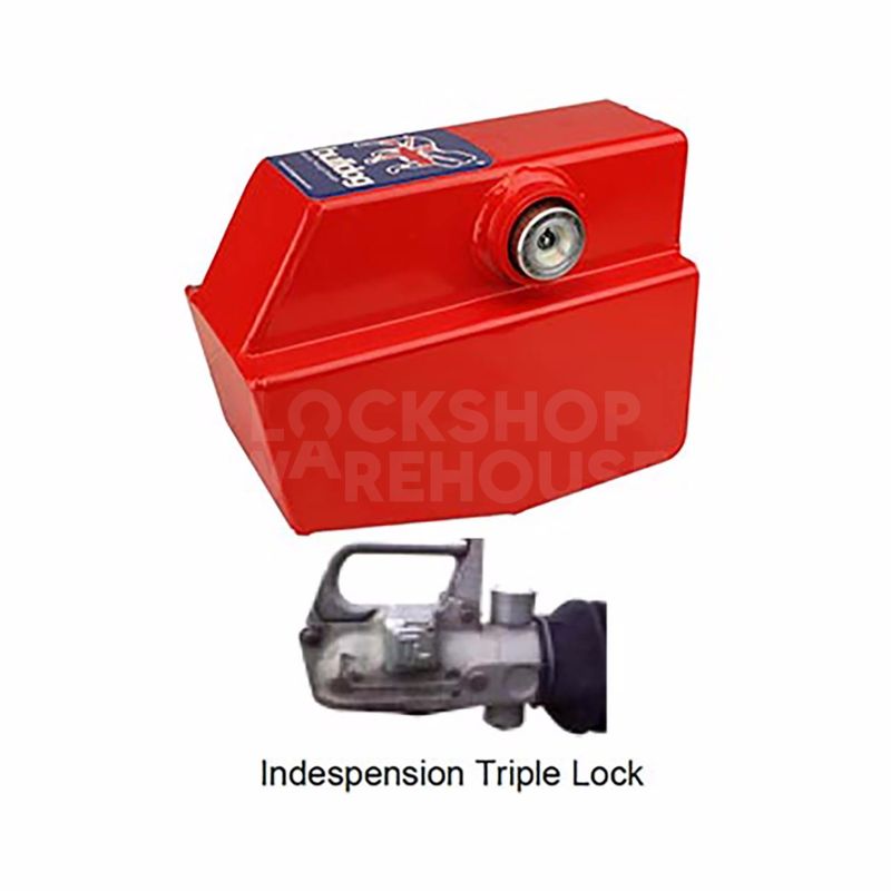 Gallery Image: Bulldog Heavy Duty Hitchlock - BR30 For Use on Indespension Triple Lock Hitchheads