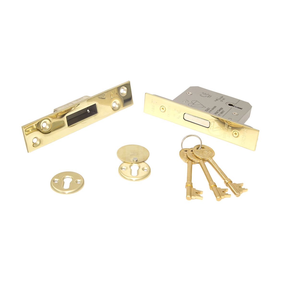 Gallery Image: Eurospec Easi-T 5 lever Deadlock - BS3621