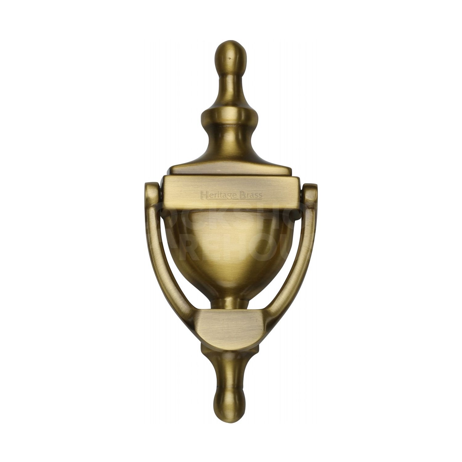 Heritage Brass Traditional Urn Door Knocker