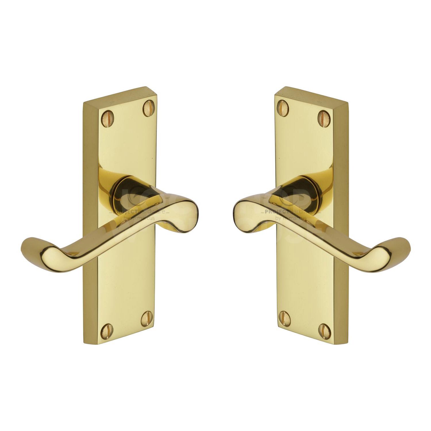 Timeless Malvern Door Handles (Pair) by M Marcus