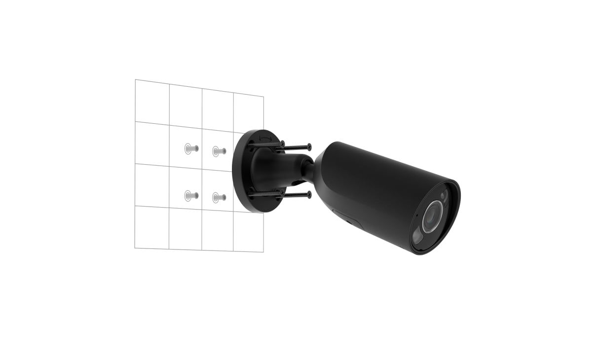 Ajax camera mounting and servicing details