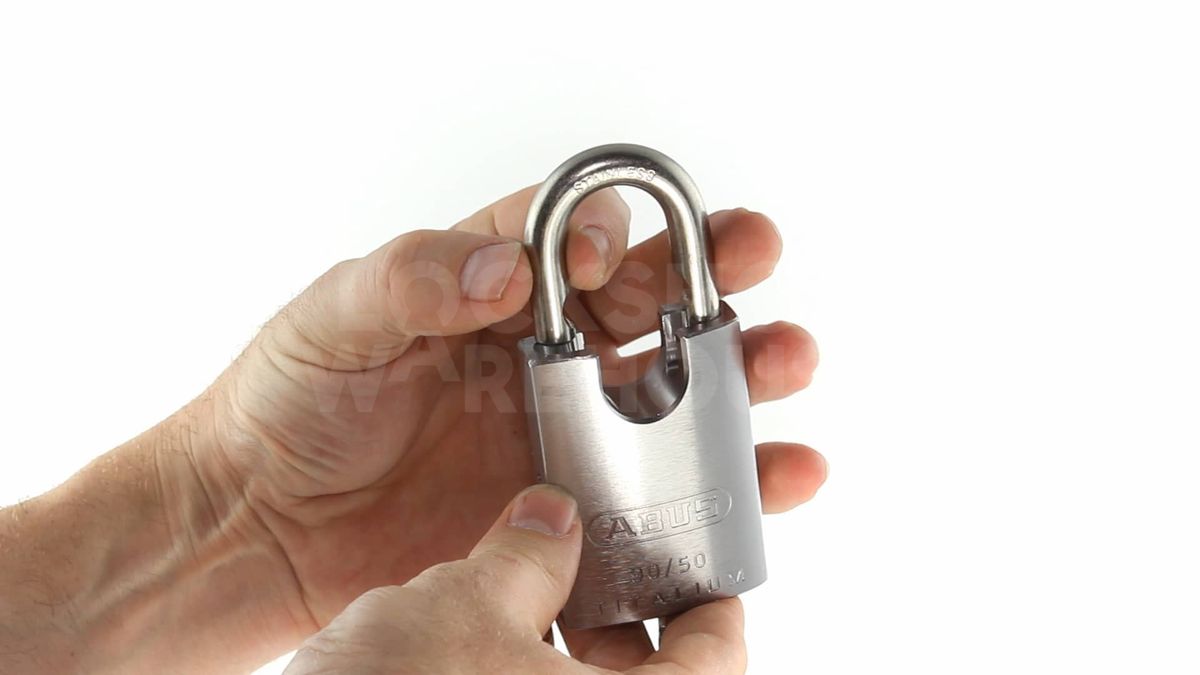 Gallery Video: ABUS 90RK50 Titalium Marine Padlock